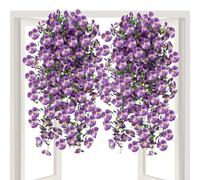 Générique artificiale, pensieri realistici, foglie finte - fiori artificiali di pensieri in , per matrimoni, terrazza, portico, porta, parete, facciata, cortile, balconi,