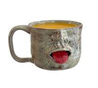 Générique artigianale | da 325 ml a forma di viso per bevande fredde - per casa, sala da pranzo, camera da, caffè, tè, latte,