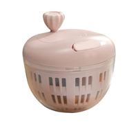 Générique Asciugatrice - 800 ML Detergente per frutta, centrifuga di verdure manuali | Rondella di frutta con base non scorrevole e colino per una preparazione della cucina pic-nic