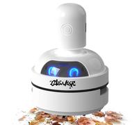 Générique Aspirapolvere da scrivania - Mini USB ricaricabile da 4,02 pollici | Depolveratore desktop ABS con tre modalità di aspirazione per briciole di tastiera, cancellatore di detriti di carta
