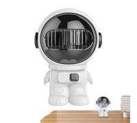 Générique Astronaut Desk Fan - Bladeless Portable Cooler | USB Ricaricabile | Simpatico Space Inspired Design, Quiet Airflow Performance, Versatile Use for Commuting Dormitory Bedroom Home Office