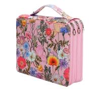 Générique Astuccio per matite colorate, 120 scomparti con cerniera, portamatite per matite e penne, pennarelli per scuola e ufficio, con astuccio per matite di grande capacità, Piccolo Polline