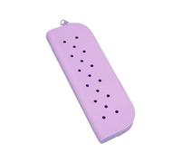 Générique Astuccio per matite in silicone, portapenne a fori impermeabili di grande capacità, astuccio portamatite portatile per prodotto di cura della pelle, custodia morbida per casa, scuola