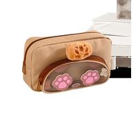 Générique Astuccio scolastico grande modello | grande capacità multifunzionale,astuccio portaoggetti forniture per evidenziatori gomme regole ragazze adolescenti studenti donne uomini, cachi., Fare