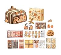 Générique Astuccio Scolastico per Ragazze, per Studio,Set di Cartoni Animati con Adesivi | per, Adolescenti, casa, Scuola, Compleanno, Natale