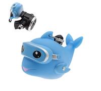 Générique Attacchi per Erogatore Immersione, Paraspifferi Tuba, Manicotto Protettivo Delfino Cartoon Anti-Polvere con Clip Lucida al Buio per Sport acquatici Lago Donne Uomini