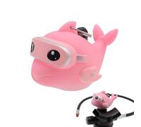 Générique Attacchi per Erogatore per Immersione | Copertura 'estremità del Tubo respiratorio | Ciondolo Delfino Cartoon Anti-Polvere con Clip Fosforescente per Uomo Spiaggia Bacino