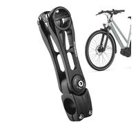 Générique Attacco Della Bici Da Strada,Attacco Elevato 31.8mm | Accessorio di Alluminio Leggero per Trekking Trail Allenamento Fitness e Uscite di Gruppo