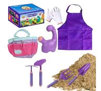 Générique Attrezzi da giardino per bambini, Sand Digger lanting Shovel | 9 pezzi Kids Gardening Tool Set - for Children Lawn Flower Yard Balcony Farm Nursery