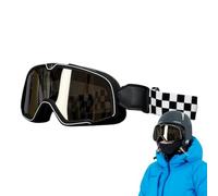 Générique Atv Goggles, Retro Sports Goggles For Mountain Biking, Windproof e Sandproof Motorcycle Riding Glasses Anti-Wind Dustproof Motorcycle Sunglasses For Adults Outdoor Activities