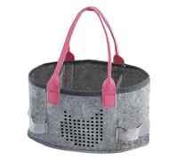 Générique Audio Player Case, Portable Hearing Doll Storage Suitcase, Multifunctional Felt Cloth Bag for Player Starter Set and Musical Strumento Accessories, Rosa, Se référer au descriptif,