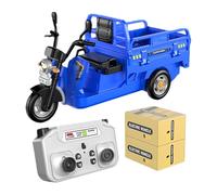 Générique Auto telecomandata | Veicolo a tre ruote | Camion RC con Luce e Suono,per Ragazzi Festa di Compleanno Raduni Familiari Interni Casa nella Sala sul Pavimento