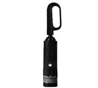 Générique Automatic Umbrella Open Close Auto, Ring Buckle Automatic Reverse Inverted Umbrella - Ombrello antivento Sturdy Inverted con Carabiner Handle for Men Women, 15,35 x 2,56 pollici