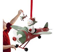 Générique Babbo Natale in aereo - Decorazione aereo per albero di Natale