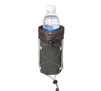 Générique Backpack Phone Pouch - Strap Bottle Carrier | Impermeabile Smartphone Holder for Backpack Shoulder Strap, 2-in-1 Mesh Water Bottle Carrier Bag for Climbing Camping Biking Commuting Traveling
