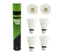 Générique Badminton in Piume - Shuttlecocks con Elevata stabilità e durata | Palline Badminton da allenamento a Velocità Punta | Navetta interna Sport all'aperto