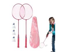 Générique Badminton Racket Set - Badminton Racquet Not Easy to Break | Badmintons Rackets with Sweat Absorbency for Practise Leisure Play Newbie Professional Player