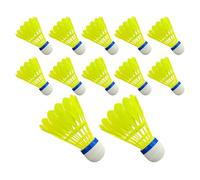 Générique Bádminton Shuttlecocks, Badminton Shuttlecocks - Sport Team 12 pezzi Nylon Badminton Ball | Navetta aereo altamente stabile, Forniture sportive per l'educazione fisica