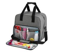 Générique Bag for Sewing Machine - Long Lasting Protective Dust Bag, grigio | Durable Organizer Case Compatibile con la maggior parte standard Singêr and Brother Sewing Machine