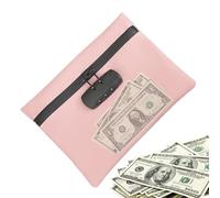 Générique Bag with Lock, Personal Item Security Pouch, Waterproof Anti-Theft Organizer, Portable Zipper Case, for Travel, School, Palestra, Ufficio, Dorm, Beach, Home Use More
