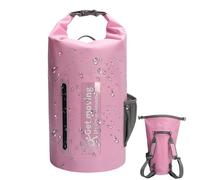 Générique Bags Dry for Kayaking, Waterproof Storage Bag, Backpack Kayak Dry Bag, Carbon Fiber Beach Bag, 24,5 X 42 cm/9,65 X 16,54 in for Organized Packing and Easy Access to Your Items.