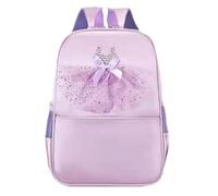 Générique Ballet Dance Backpack for Kids | Princess Dress School Bag | Stylish Daypack for Dance Classes & Outdoor Adventures | Perfect Travel Companion for Young Dancers, malva, Se référer au