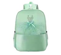 Générique Ballet Dance Backpack, Princess Dress School, Cute Ballet Dance Bag, Sturdy Nylon Material, Portable Lightweight Design, Perfect For Outdoor Hiking Travel, verde, Se référer au descriptif
