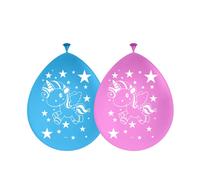Generique Ballons mit Einhorn, 8 Stück