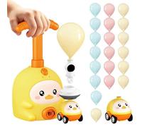 Générique Balloon Launcher Toy, Air Powered Animal Balloon Car Educational STEM Vehicle Science Experiment Boys Girls Preschool Learning Home Classroom Birthday Kindergarten Playroom Use