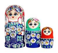 Générique Bambole russe Gigognes per | Set di 7 pezzi con motivo decorazione per ufficio | Decorazione per la casa Matrioshka per adolescenti Collezionisti Regalo Festa