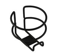 Générique Barca e moto Cup Holder Mount | Marine Beverage Can & Water Bottle Holder for Boat, Motorcycle, Truck Rails, RV & Trailer, Secure Mount Stand for Outdoor Travel & Riding