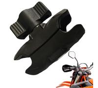 Générique Base di fissaggio per manubrio di moto, supporto per specchietto retrovisore per bicicletta, rotazione a 360 gradi, per fissaggio di fotocamera sportiva e smartphone
