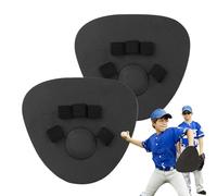 Générique Baseball Training, Fielding Gloves, 9,6 x 8,8 in Batting Mittens, Anti-Slip Grip, Quick Reflex for Practice, Sports Drills, Mano Coordination, Team Warmups, Athlete Development, Game Prep