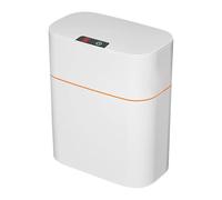 Générique Bathroom Trash Bin, Motion Sensor Can, 10,24 x 5,91 in Automatic Touchless Lid, Smart Intelligent Garbage, Authentic Odor Control Design for Bathroom, Bedroom, Kitchen, Use