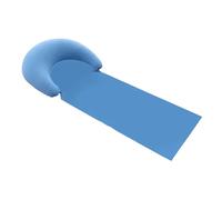 Générique Beach Mat with Inflatable Pillow, Outdoor Beach Lounger, Sandproof Lounges, Foldable Relaxing Pad Ideal for Family Friends Sun Bathing and Tanning Sessions, 62,99 x 27,56 pollici