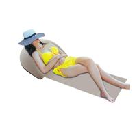 Générique Beach Mats, Inflatable Pillow Lounger, Sandproof Foldable Pad, Comfortable Outdoor Resting Cover, Ideal for Sunbathing, Contamento, Relaxing with Family and Friends at The Beach