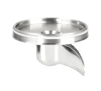 Générique Beccuccio invertitore porta filtro da 54 mm - Ugello in acciaio di qualità compatibile con & Express, Pro, Touch & Bambino, separatore di precisione a doppio