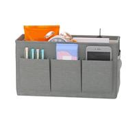 Générique Bedside Organizers - Adjustable Bedside Storage Holder with Multi Compartment Design Durable Space Saving Rack | Bed Side for Dorm Room Wall Nursery Bedroom Bathroom Closet Office Jewelry