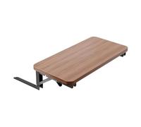 Générique Bedside Shelf Table - Floating Nightstand Organizer Desk | 30 x 20 x 13,5 cm Foldable Table with Density Board and Metal, Non-Slip Compact Shelf for Home Bedroom Hotel Apartment Rental