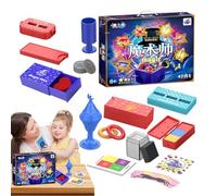 Générique Beginner Magic Kit, Magician Stage Props, Magic Kit for Beginners, Professional Magician Props for Close-Up Magic, Easy-to-Use Magic Trricks, Fun Magic Props for Kids, Adults and Novices