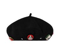 Générique Beret's Hat's for Women - Christmas Stylish French Beret Hats | Classic Wool Berets for Winter Fall Artist Girls Women Ladies Dress Costume Birthday Holiday, Nero 70