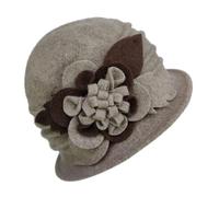 Générique Berretto Gavroche Velluto da donna, berretto a campana, cappello a secchio, anni '20 e 50, da uomo, rosso, cachi., Taglia Unica