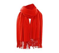 Générique Bianco Bambino capelli, Imitazione tinta unita, sciarpa versatile e calda per le donne di seta capelli, RD1., Taglia unica