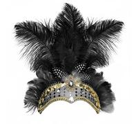Générique Bianco Rosso Piume, Accessori Costume Sciarpa Bambino, Le Noir, Taglia unica