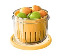 Générique Bicchieri da frutta riutilizzabili | Contenitore antiperdite, 65 cl, per fragole e frutta, bicchiere da scolapasta rinfrescante per bacche pic-nic escursionismo ufficio