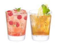 Générique Bicchieri da vino per l'età e - Design divertente con impronta di fede per età, ad alta trasparenza per whiskey serata familiare, Natale, ristorante, barbecue