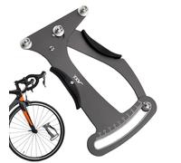 Générique Bicicletta Spoke Meter, alluminio lega Tool, Tyre Pressure Gauge, Accurate Measurement, Sturdy Costruzione, 1 pezzo, nero, rosso, ideale per Road Bike and Cycling Maintenance