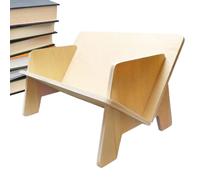 Générique Bidangerie De - Rack Di Libri Inclinati in Legno, Scaffale Per Libreria Da Bancone Per E Libri, Mobili Di Stoccaggio Compatti | Organizzatore Di Funzionale per