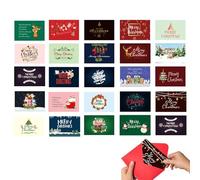 Générique Biglietti d'auguri natalizi - Cartone Bianco 250 G, 15 x 20 cm, Note Di Vacanza Piegate, Set Di Buste, Adesivi Rotondi, Auguri Invernali | Set Di Cartoline Di Natale e Capodanno Festivo