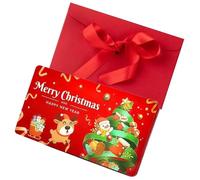 Générique Biglietti di Natale con buste, biglietti di auguri di Natale, biglietti di Natale, pieghevoli per salutare la famiglia, gli amici, portasoldi per il nuovo anno e le vacanze invernali